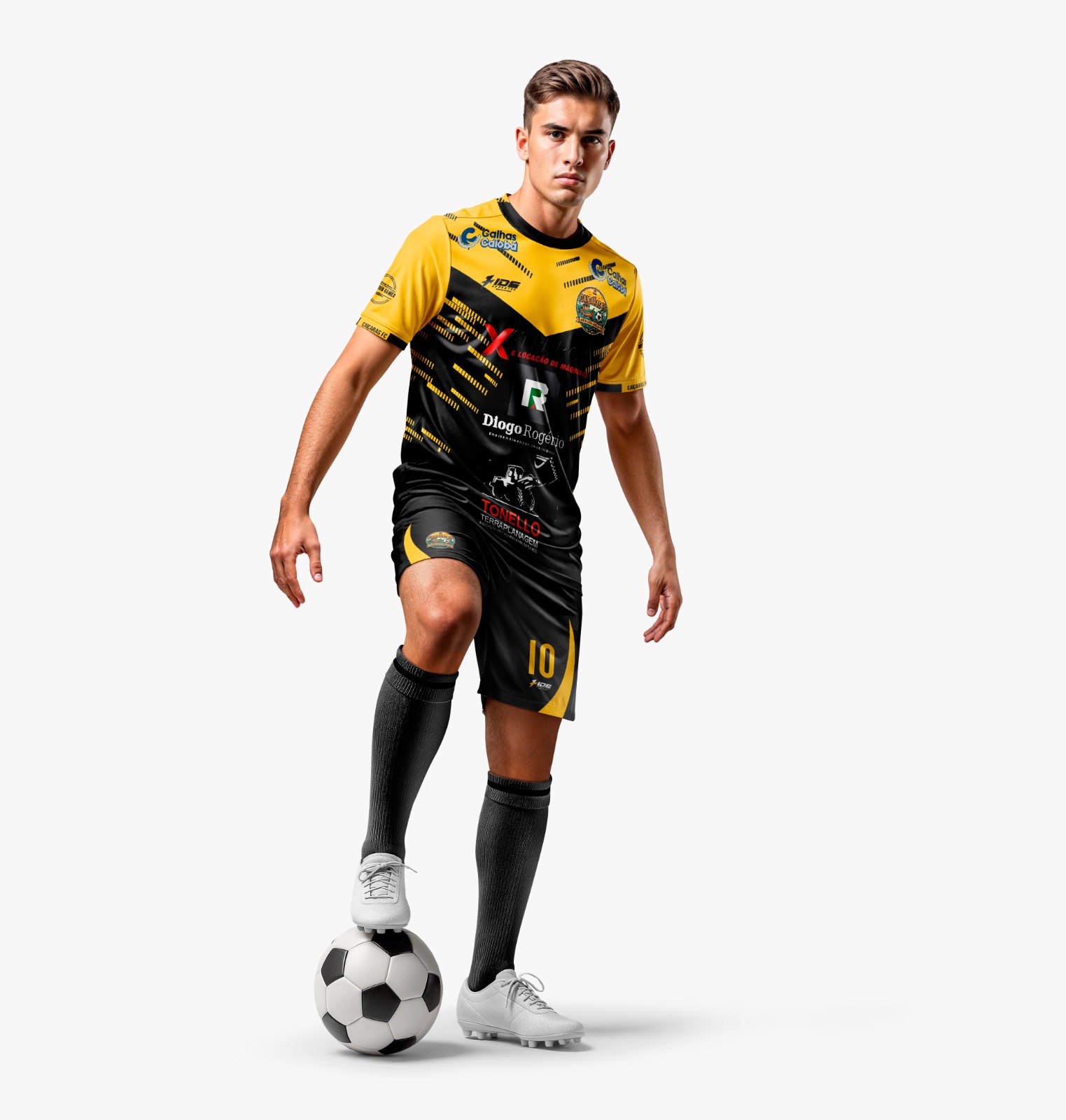 Linha Caiçaras F.C. - Frente
